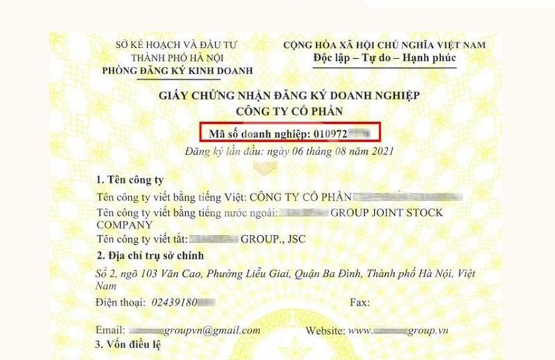 Mã số thuế là gì