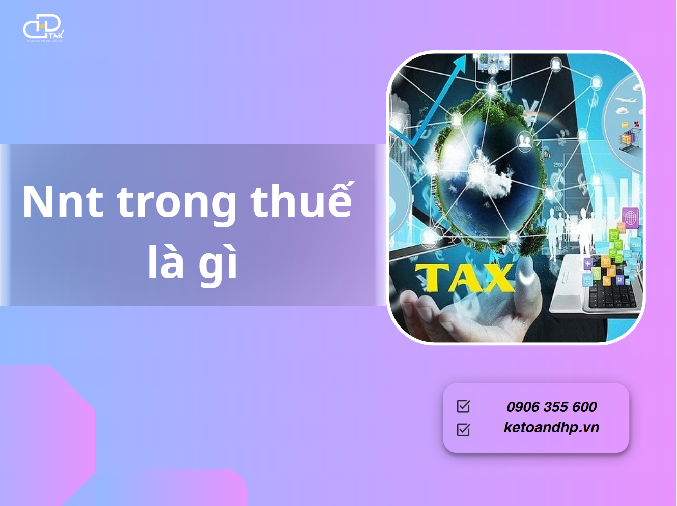 Nnt trong thuế là gì