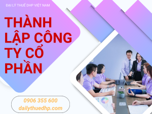 Thành Lập Công Ty Cổ Phần