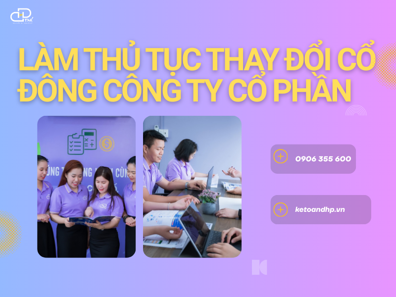Thủ Tục Thay Đổi Cổ Đông Công Ty Cổ Phần