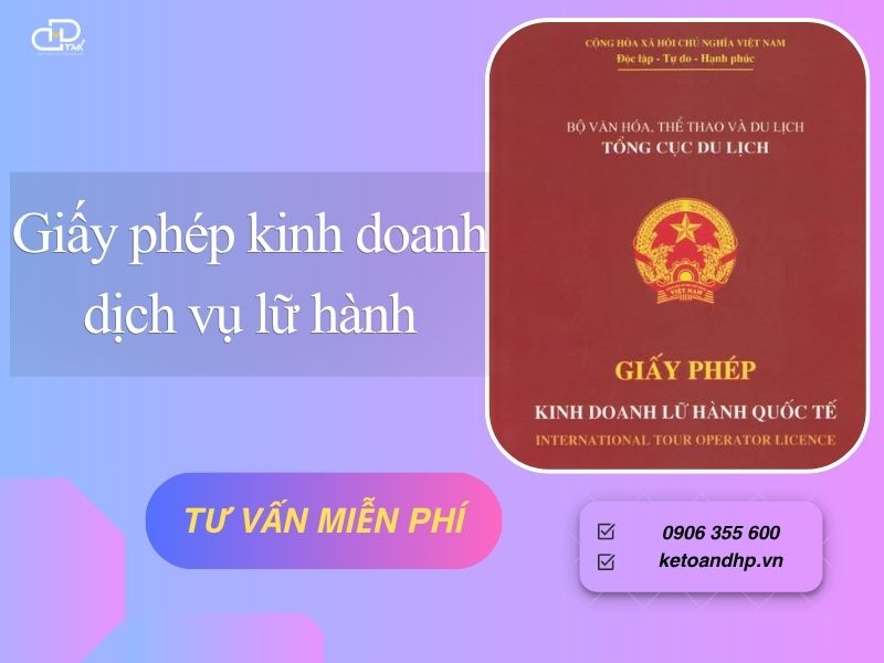 Giấy phép kinh doanh dịch vụ lữ hành