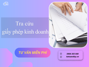Tra cứu giấy phép kinh doanh