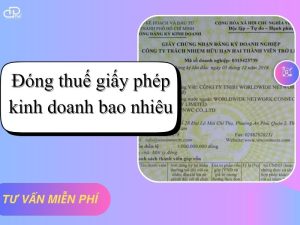 Đóng thuế giấy phép kinh doanh bao nhiêu