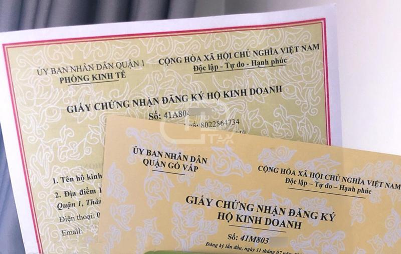 Mã số kinh doanh của hộ kinh doanh