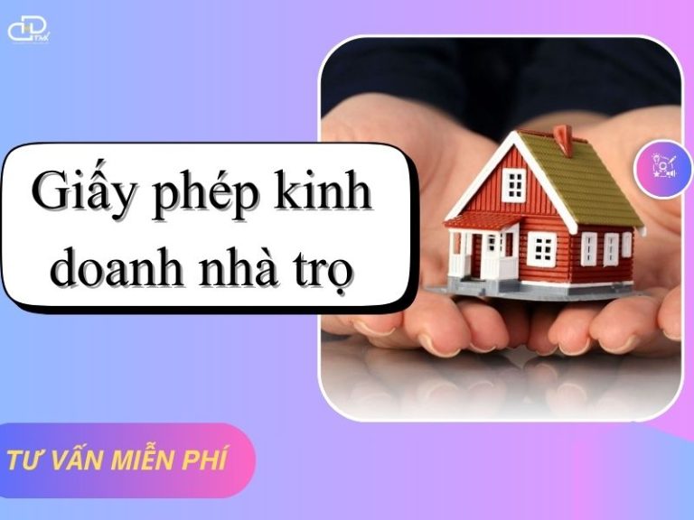 Giấy phép kinh doanh nhà trọ